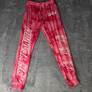 Kool-Aid Mens M Joggers Red Tie Dye Graphic Oh Yeah Kool-Aid Man Lounge Pants